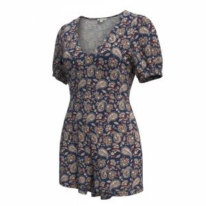 Boden Multicolor Paisley & Floral Dress. Size 12.